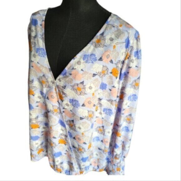 Mello`day Floral Print Blouse Size 3X - Picture 6 of 12